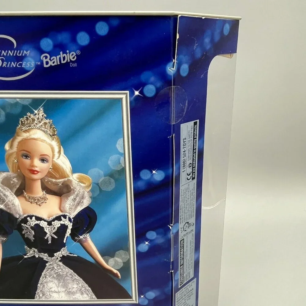 Vintage 1999 Millennium Princess Barbie Mattel Hallmark Happy New Year 2000 - Picture 7 of 8